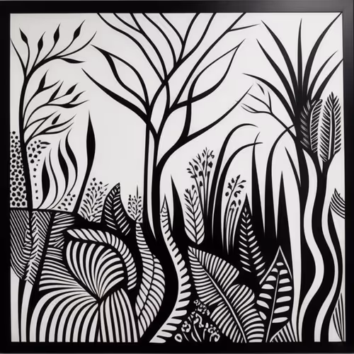 Monochrome Picasso