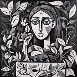 Monochrome Picasso #82
