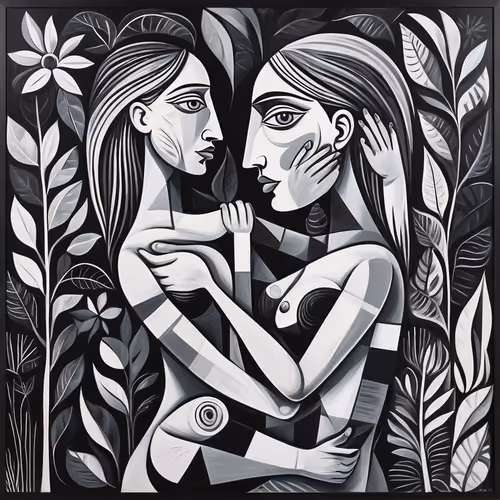 Monochrome Picasso