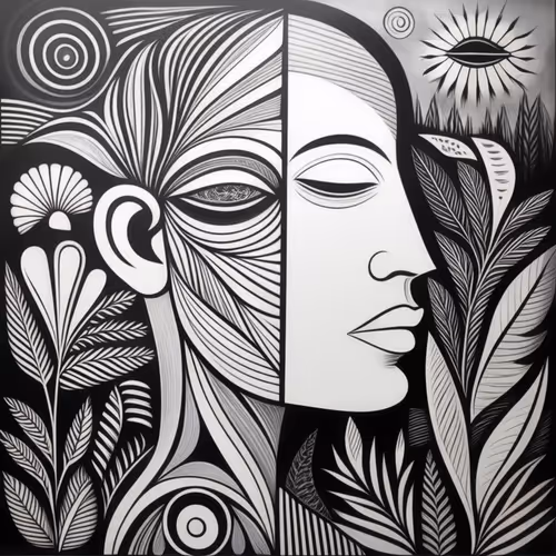 Monochrome Picasso