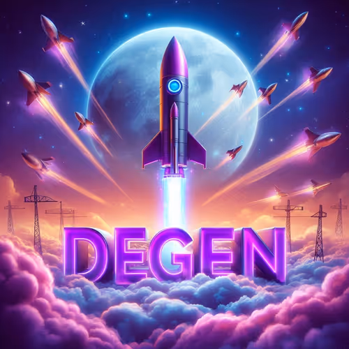 DEGEN to the MOON