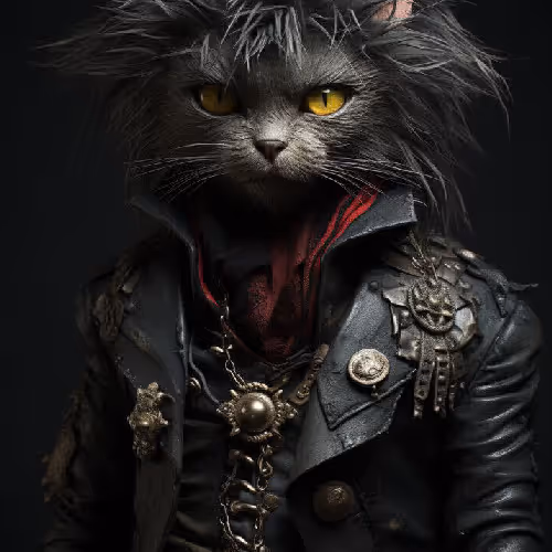 X Gutter Cat