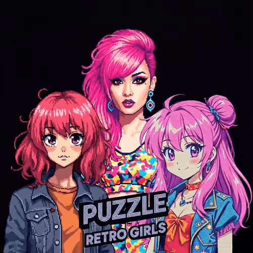 Puzzle Retro Girls