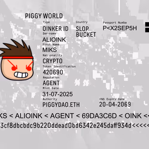 Piggy ID: MIKS ALIOINK