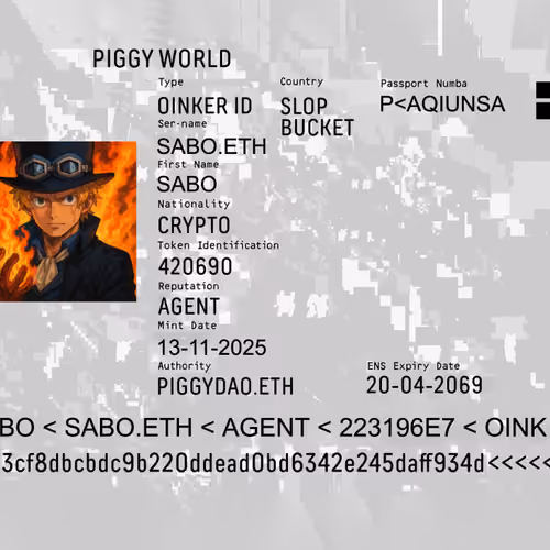 Piggy ID: SABO SABO.ETH