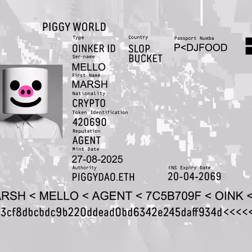 Piggy ID: MARSH MELLO