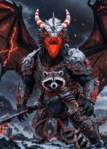 Bandit The Dragonriders of Base Saves Christmas