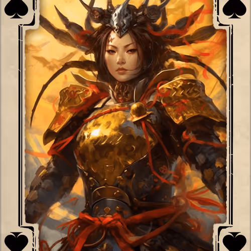 Samurai Warlords Genesis Card Deck