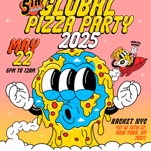 Global Pizza Party 2025 NYC - VIP!