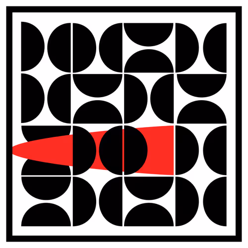 Black White Red 4