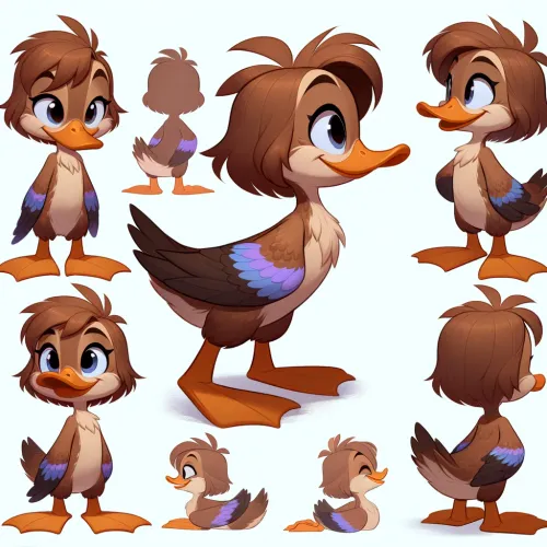 Spanky the Duck #1
