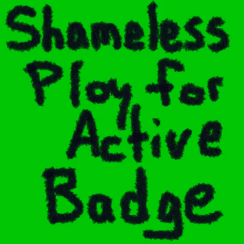 Shameless Ploy For Active Badge