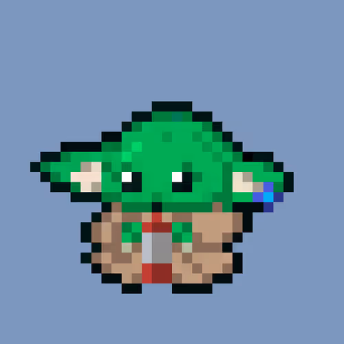Pixel Grogu 4