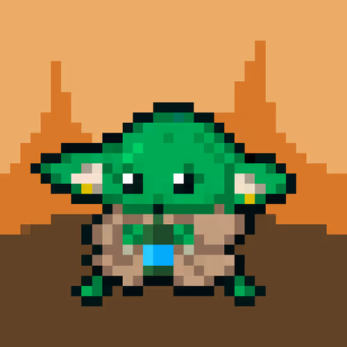Pixel Grogu 4