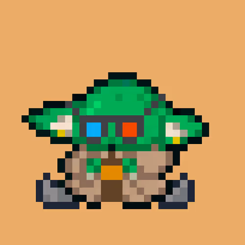 Pixel Grogu 4