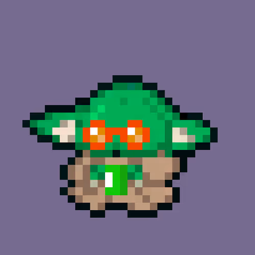 Pixel Grogu 4
