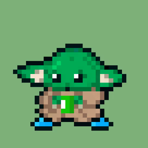 Pixel Grogu 4