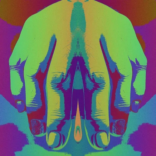 The light of the setting sun in an empty room.