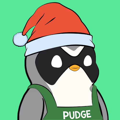 Abstract Pudgy Penguins #392