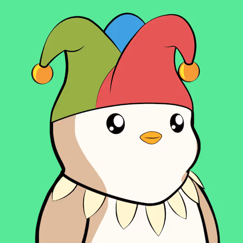 Abstract Pudgy Penguins #368