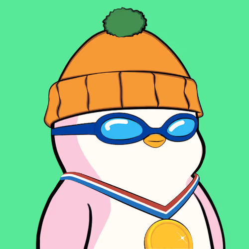 Abstract Pudgy Penguins #370