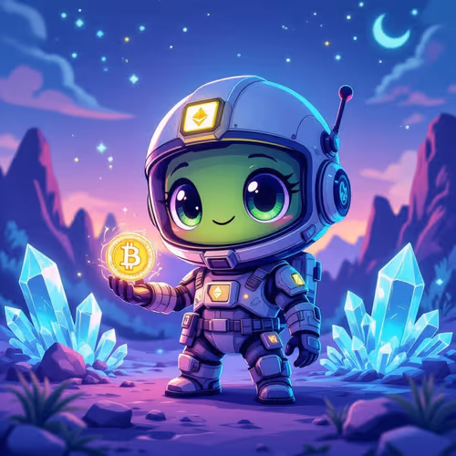 Neon Green-Purple Etherling