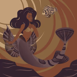 Mysterious mermaid
