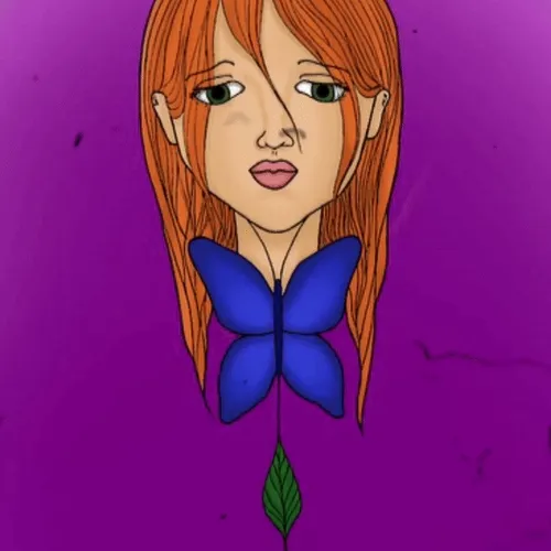 Gothic nature girl gif 1