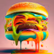 YummyColorfulBurger