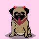 Ashy the Pug #4995