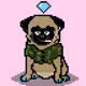 Ashy the Pug #2859