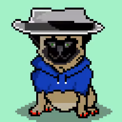 Ashy the Pug #1684