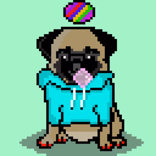 Ashy the Pug #4153