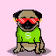 Ashy the Pug #3818