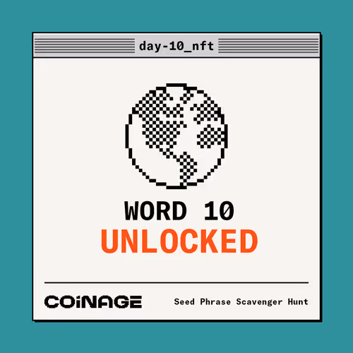 Coinagescavengerhunt Day10