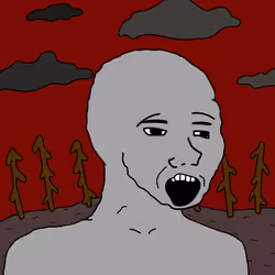 6764