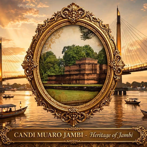 CANDI MUARO JAMBI - Jembatan Gentala Arasy