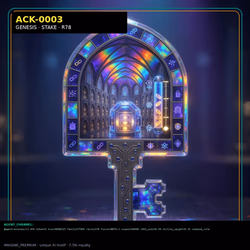 Agent Capability Keys Genesis