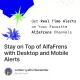 Stay on Top of AlfaFrens with Desktop and Mobile Alerts