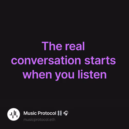 The Real Conversation Starts When You Listen