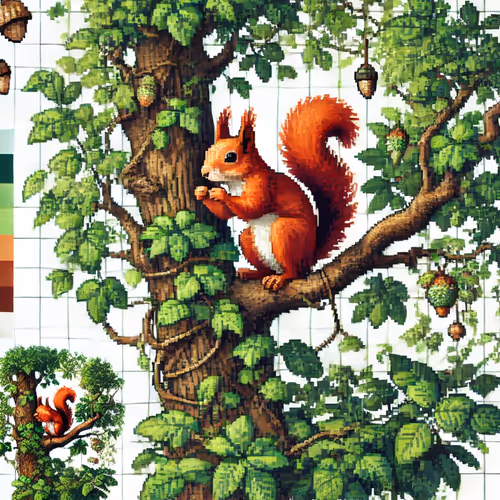 Pixel Squirrel #21
