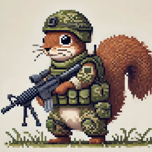 Military Squirrel #16