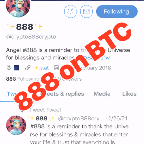 888 on BTC [LIMITED EDITION]