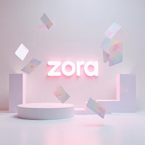 Zora logo glowing