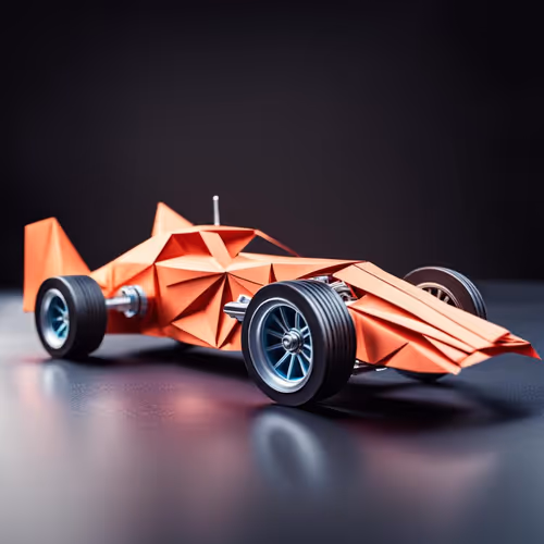 Origami Remote Car