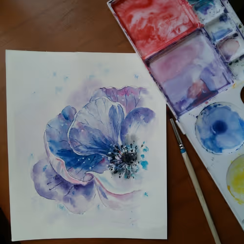 Purple flower #5