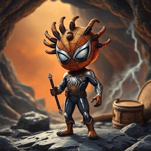 Tribal Spidey #65