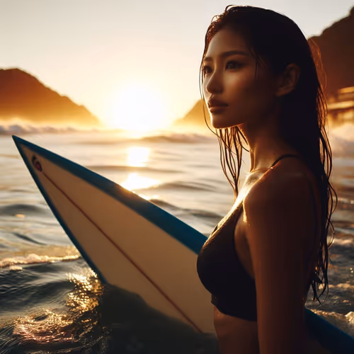 Surfing Women