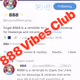 888 Vibes Club [LIMITED EDITION]