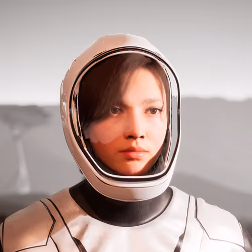 MARS PLANNING BUREAU_ FEMALE AVATAR
